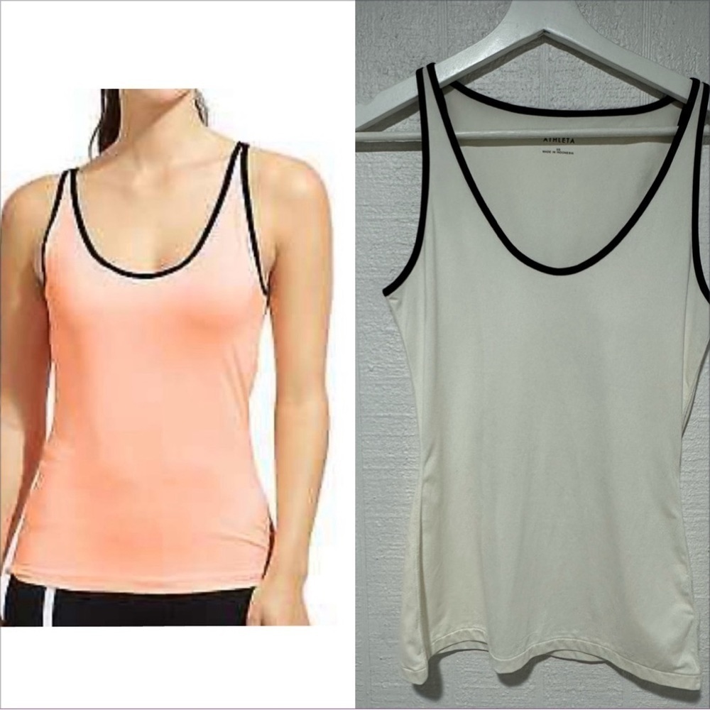 Derek Lam 10C Athleta tank top white size XS